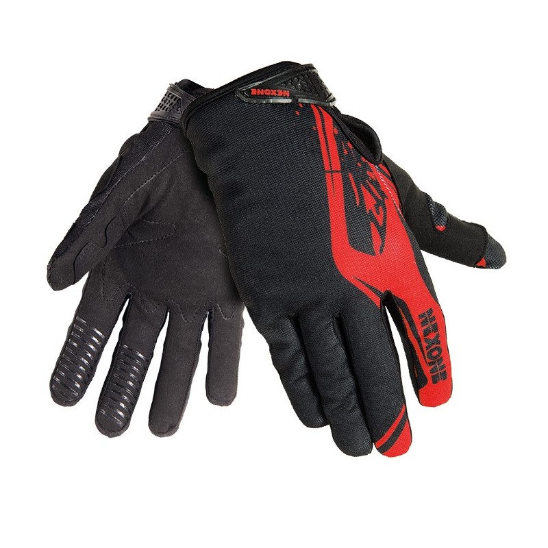 Gants Nexone Montella Couleur Noir/Rouge
