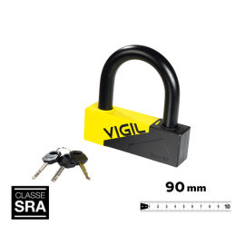 Antivols U SRA D19 L90 - Carton de 6 U - PROMO