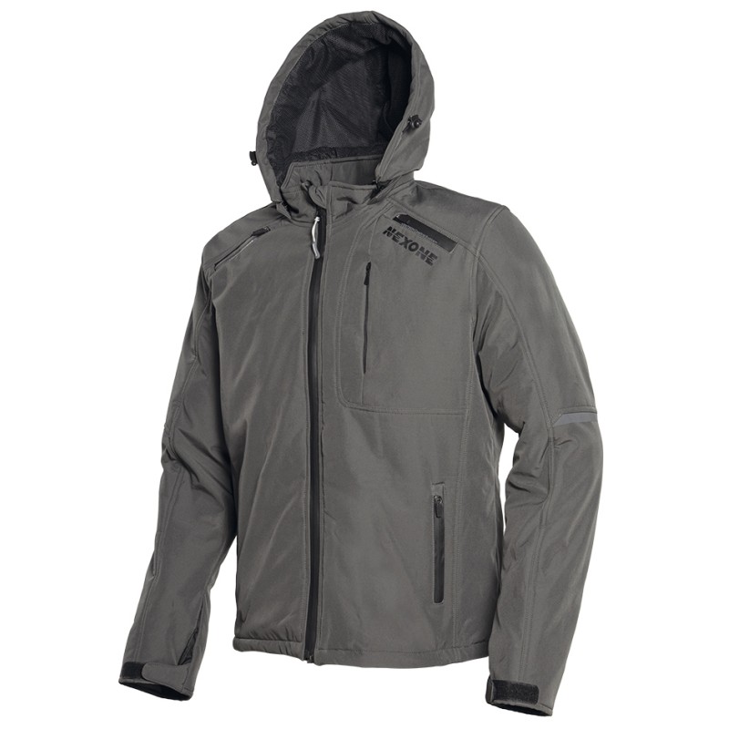 Blouson homme Soft-Shell - VERSION II Gris