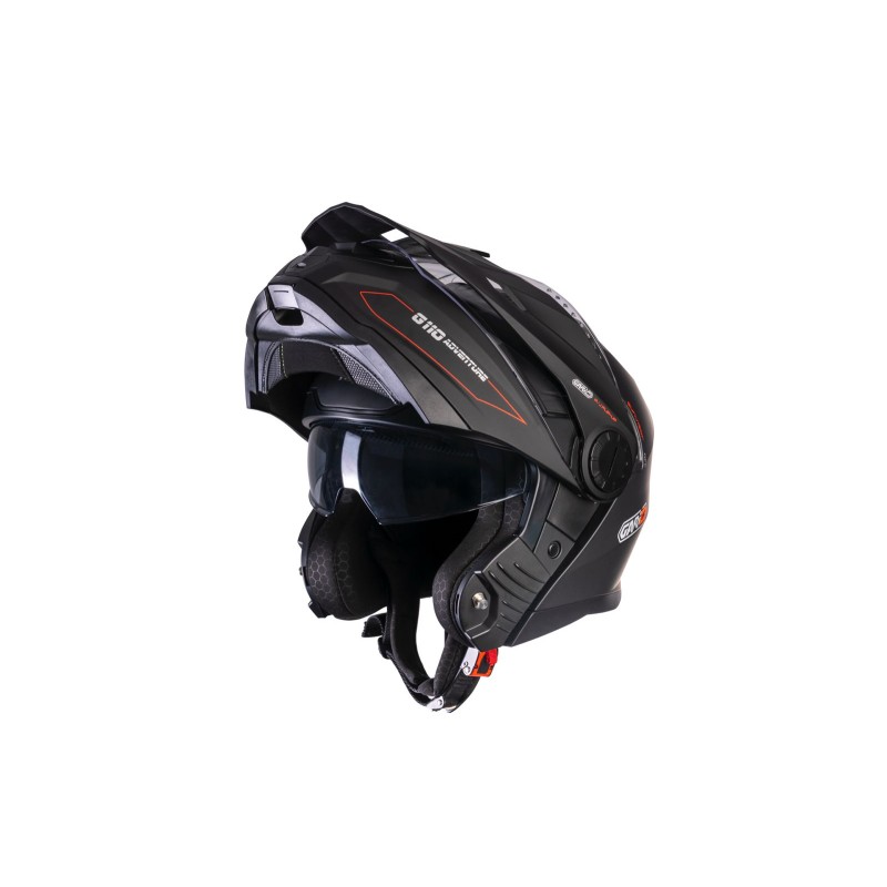 Casque G110 Adventure Noir Mat